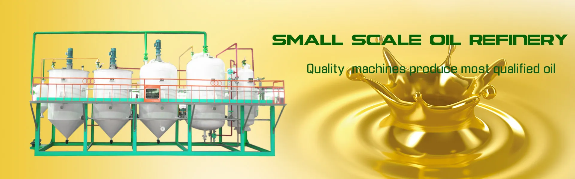 small scale oil refinery